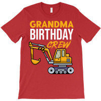 Grandma Birthday Crew Construction Birthday Party T-shirt | Artistshot