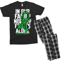 Kidney Disease Support Family Kidney Disease Aware Men's T-shirt Pajama Set | Artistshot