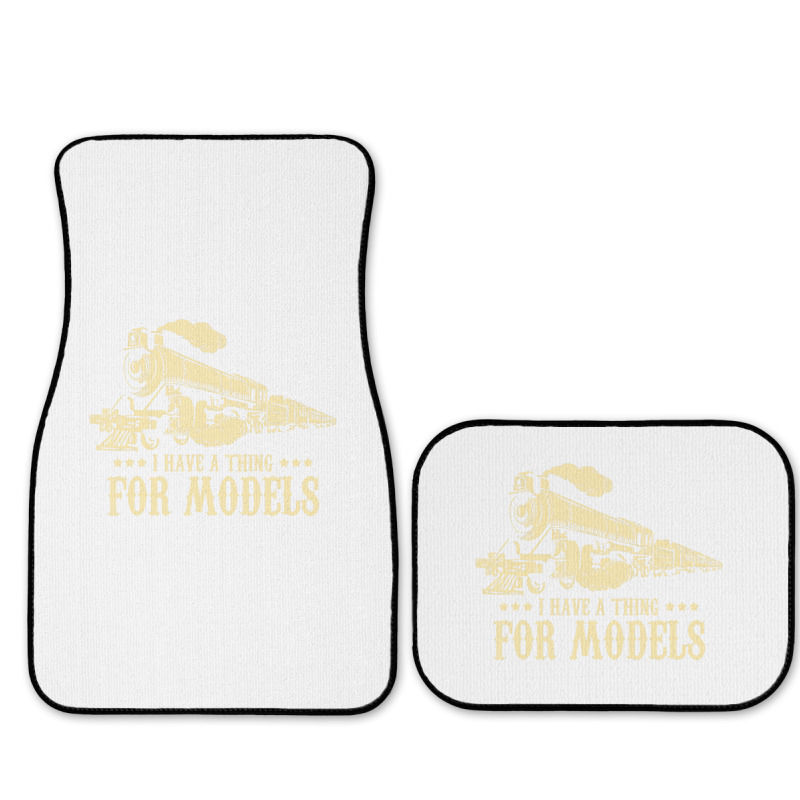 I Have A Thing For Models   Model Train Locomotive Full Set Car Mats | Artistshot