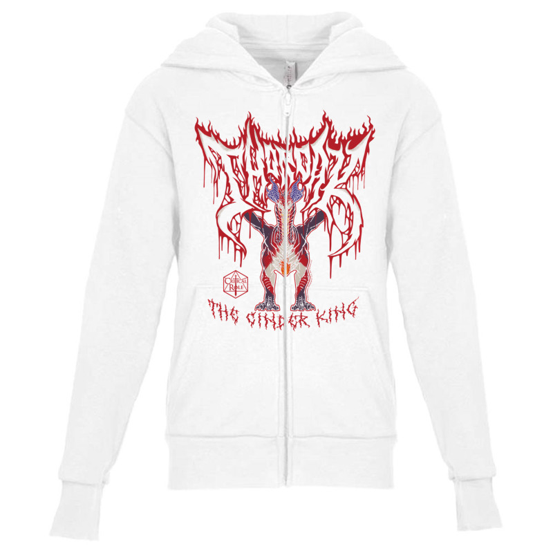 The Legend Of Vox Machina The Cinder King Pullover Youth Zipper Hoodie by marva | Artistshot