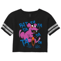 Crazy Rat Love Scorecard Crop Tee | Artistshot