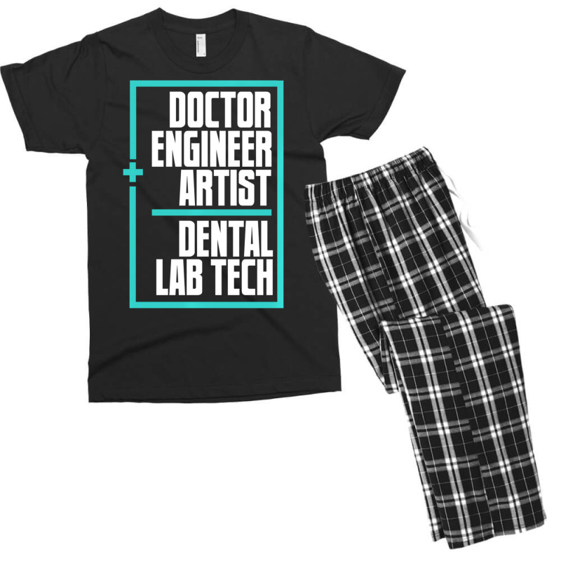 Doctor Engineer Artist Dental Laboratory Dental Te Men's T-shirt Pajama Set by onofre | Artistshot