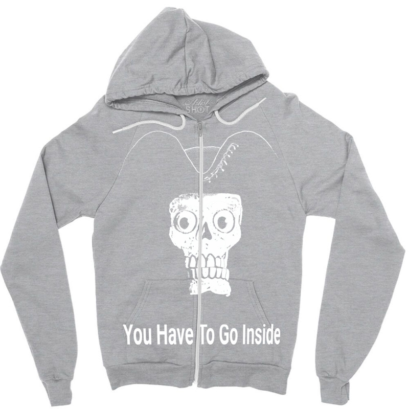 The Skin Taker Zipper Hoodie | Artistshot