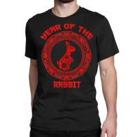 Year Of The Rabbit 2023, Circular Asian Chinese Ne Classic T-shirt | Artistshot