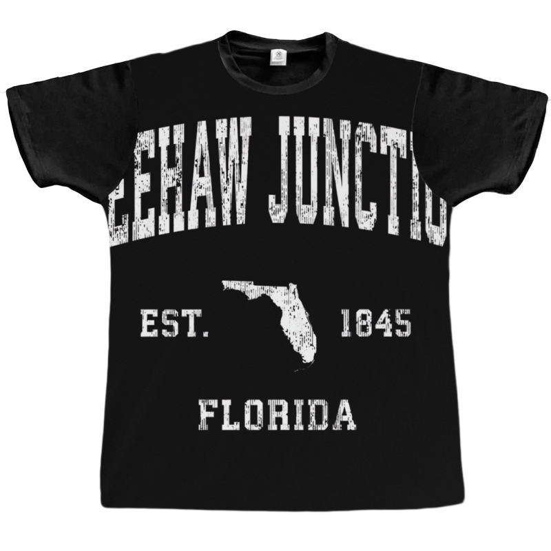 Yeehaw Junction Florida Fl Vintage Athletic Sports Graphic T-shirt by holubarpro | Artistshot