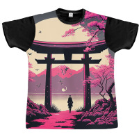 Traditional Shrine Japan Tank Top Graphic T-shirt | Artistshot