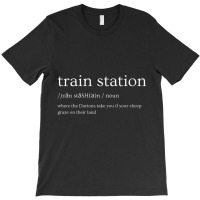 Train Station Premium T Shirt T-shirt | Artistshot