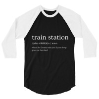 Train Station Premium T Shirt 3/4 Sleeve Shirt | Artistshot