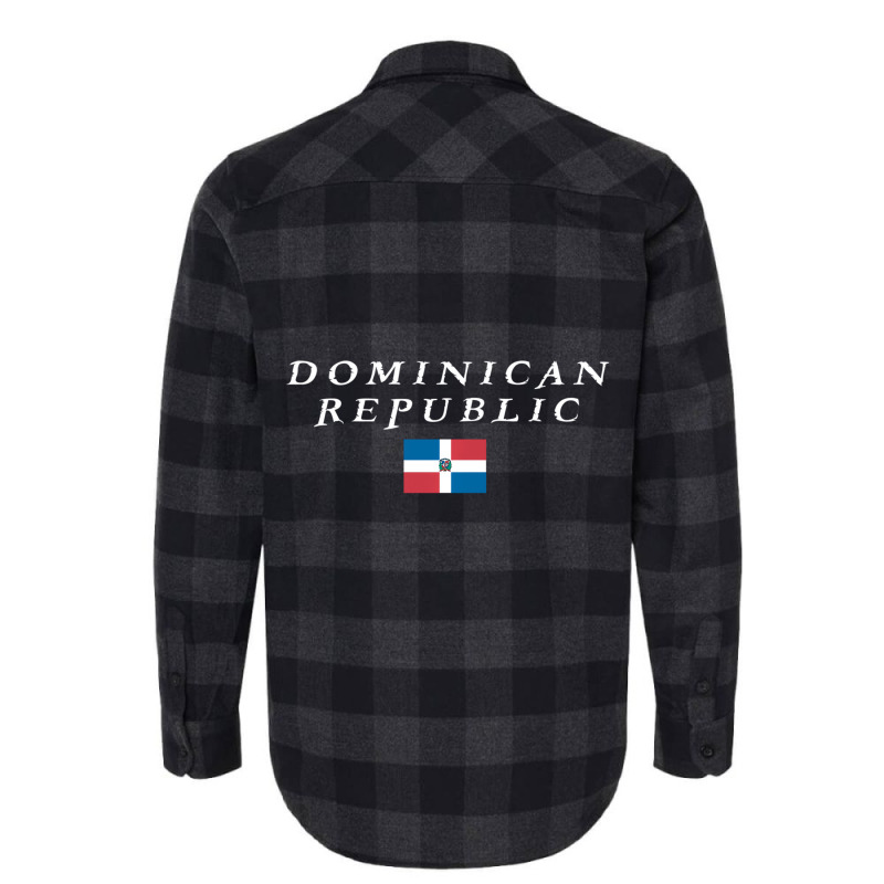 Dominican Republic, National Flag Of Dominican Rep Flannel Shirt by onofre | Artistshot