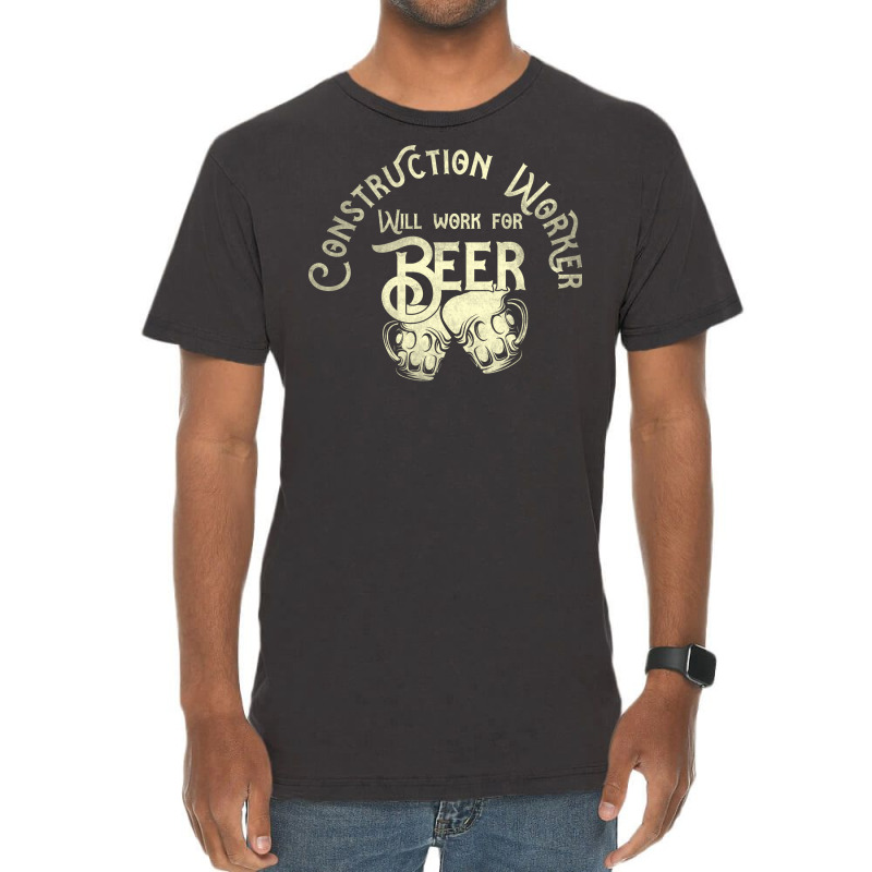 Construction Worker Job Gift Perfect Fitting Prese Vintage T-shirt | Artistshot