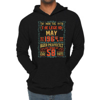 The Man The Myth The Legend 58 Birthday 1964 Green Lightweight Hoodie | Artistshot