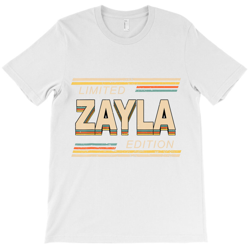 Zayla Gift Name Funny Retro Vintage Birthday & Chr T-Shirt by holubarpro | Artistshot