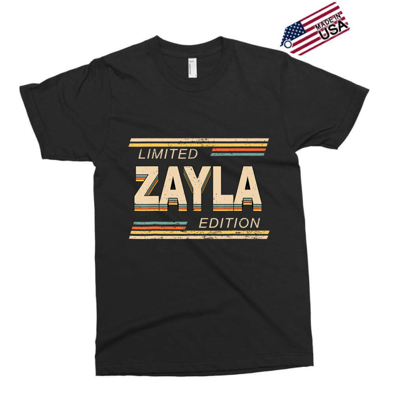 Zayla Gift Name Funny Retro Vintage Birthday & Chr Exclusive T-shirt by holubarpro | Artistshot