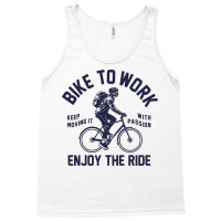 Bike To Work Enjoy The Ride Travel Tank Top | Artistshot