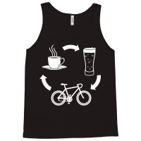 Cycling Coffee Beer Girl Tank Top | Artistshot