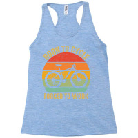 Born To Cycle Forced To Work Tumblr Racerback Tank | Artistshot