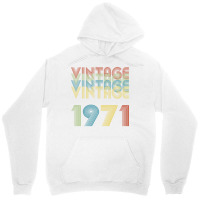 Birthday Vintage 1971 Girl Unisex Hoodie | Artistshot