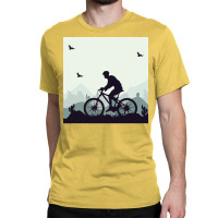 Mountain Bike Music Classic T-shirt | Artistshot