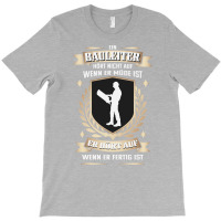 Construction Manager Ambition And Commitment Cool T-shirt | Artistshot