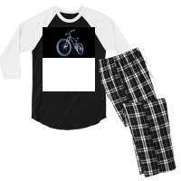 Susa Custom Black Bicycle Printed Wearable Cool Men's 3/4 Sleeve Pajama Set | Artistshot