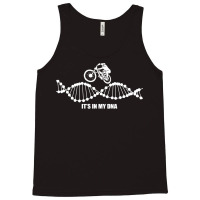 Its In My Dna Mountain Bike Blue Tank Top | Artistshot