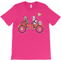 Cows On A Tandem Bike Travel T-shirt | Artistshot