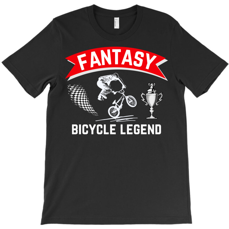 Fantasy Bicycle Legend Girl T-shirt | Artistshot