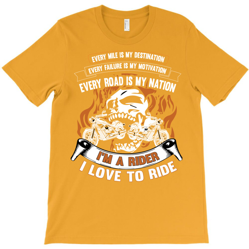 Everymile Is My Destination Every Failure Is My Mo T-shirt | Artistshot