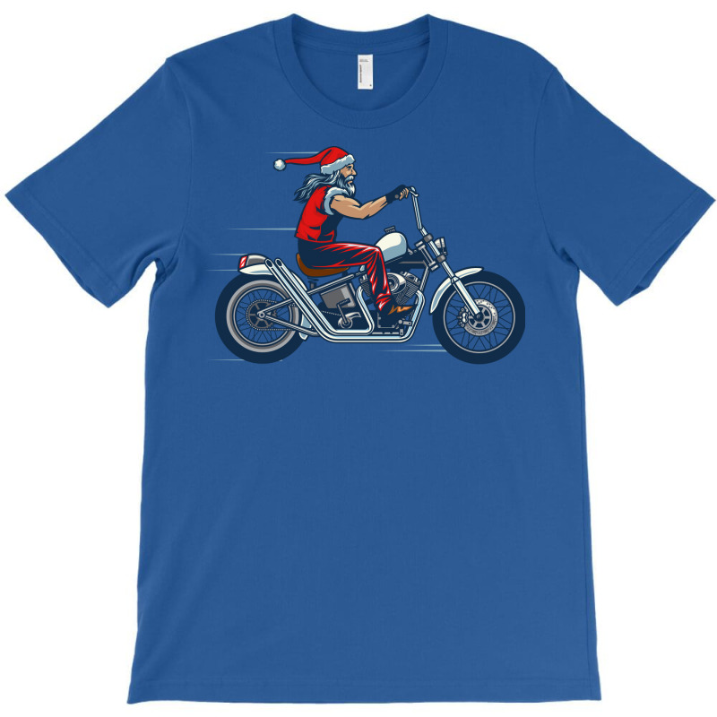 Santa Claus Biker Gift T-shirt | Artistshot