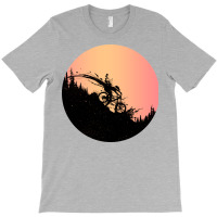 Mtb Print On Back Cool T-shirt | Artistshot