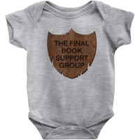 The Final Book Support Group Baby Bodysuit | Artistshot