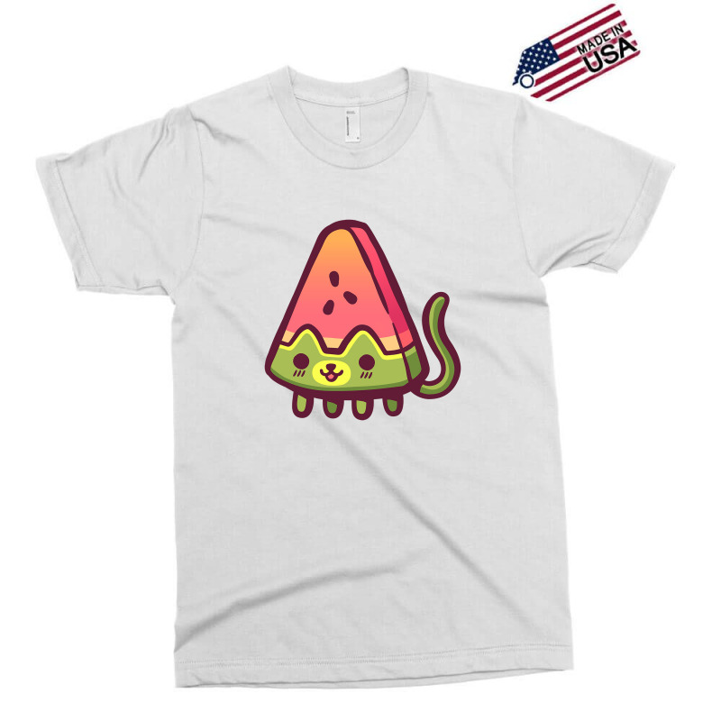 Watermelon Cat Exclusive T-shirt by steverlopez | Artistshot