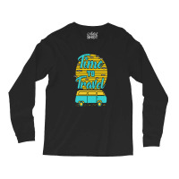 Time To Travel Summer Beach Long Sleeve Shirts | Artistshot