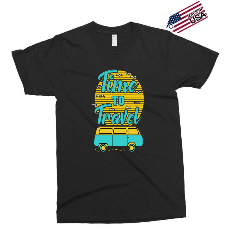 Time To Travel Summer Beach Exclusive T-shirt by chris299 | Artistshot