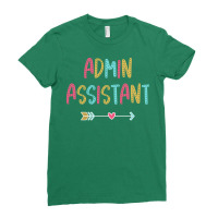 Administrative Assistant Fun Casual Boho Design Bl Ladies Fitted T-shirt | Artistshot