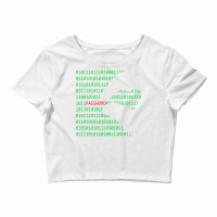 Password Hacked Between Numbers 70s Crop Top | Artistshot