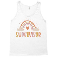 Supervisor Boho Casual Over The Rainbow Design Tank Top | Artistshot