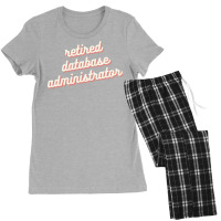 Retired Database Administrator Red Women's Pajamas Set | Artistshot