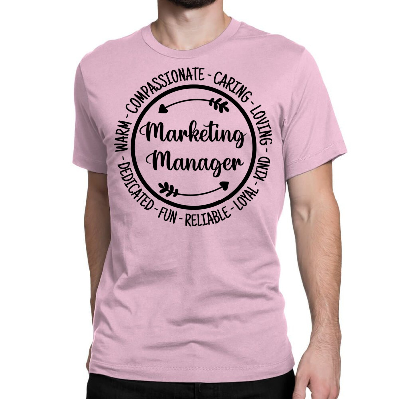 Marketing Manager Sales Management Admin Gift Yell Classic T-shirt by peemotchalwe4 | Artistshot