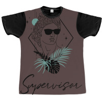 Supervisor Antique Greek God Design Graphic T-shirt | Artistshot