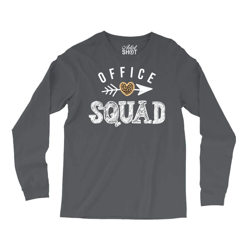 Office Squad Office Staff Admin Crew Trending Long Sleeve Shirts by peemotchalwe4 | Artistshot