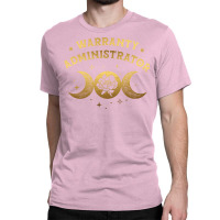 Warranty Administrator Boho Moon Wild Rose Golden Classic T-shirt | Artistshot