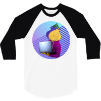 More Funny Tor Expect Us  Products 80s 3/4 Sleeve Shirt | Artistshot