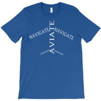 Aviate Navigate Communicate Black Ed Aesthetic T-shirt | Artistshot