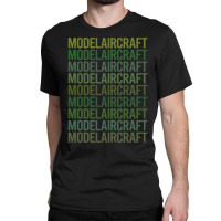 Green Text Model Aircraft Nostalgia Classic T-shirt | Artistshot