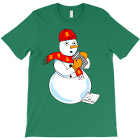 Snowman Accountant Cute T-shirt | Artistshot