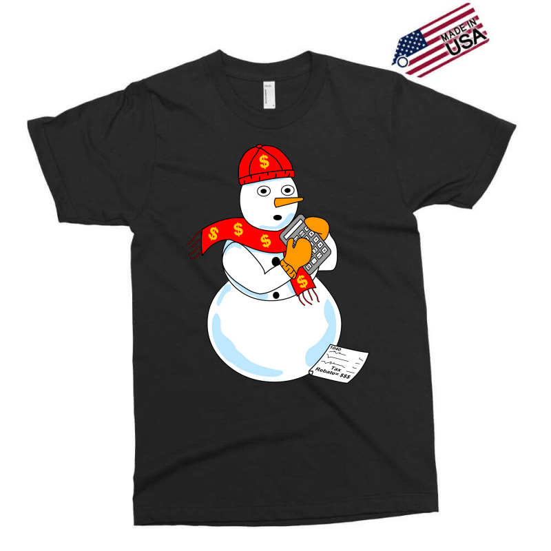 Snowman Accountant Cute Exclusive T-shirt by mutuladinviav | Artistshot