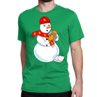 Snowman Accountant Cute Classic T-shirt | Artistshot