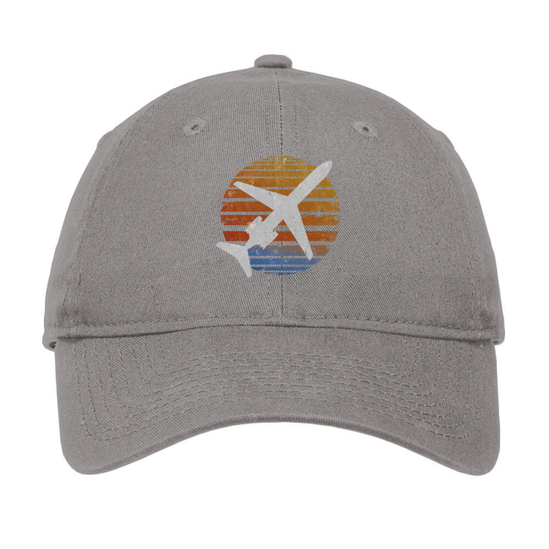 Vintage Regional Airliner Sun Nostalgia Adjustable Cap | Artistshot