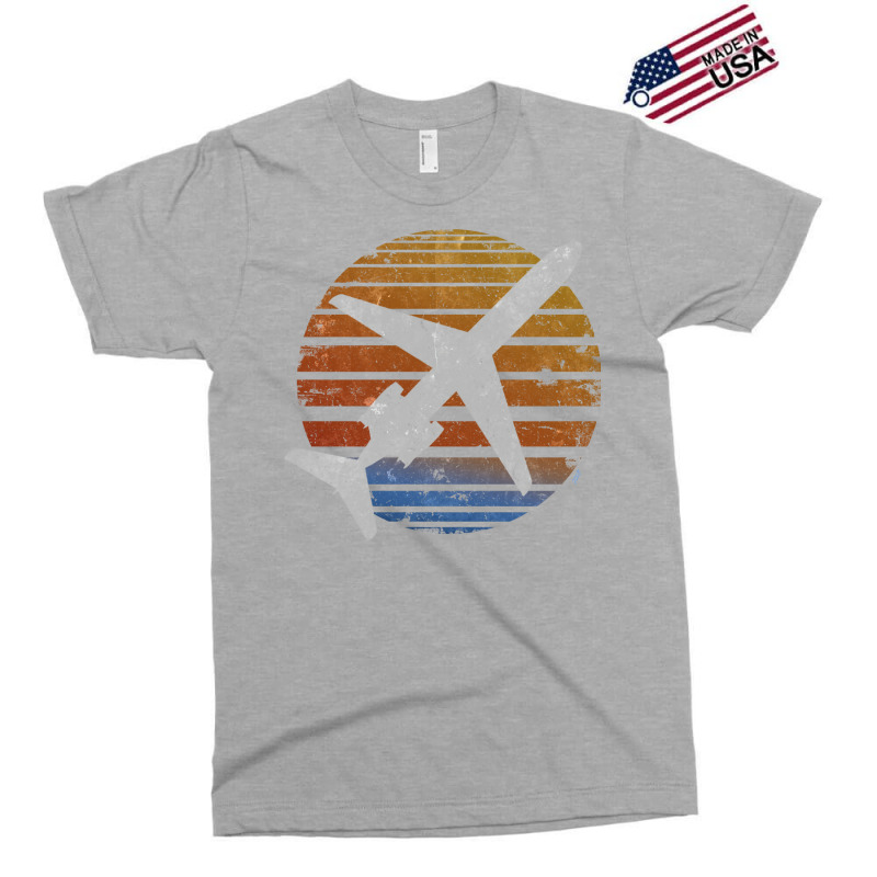 Vintage Regional Airliner Sun Nostalgia Exclusive T-shirt | Artistshot